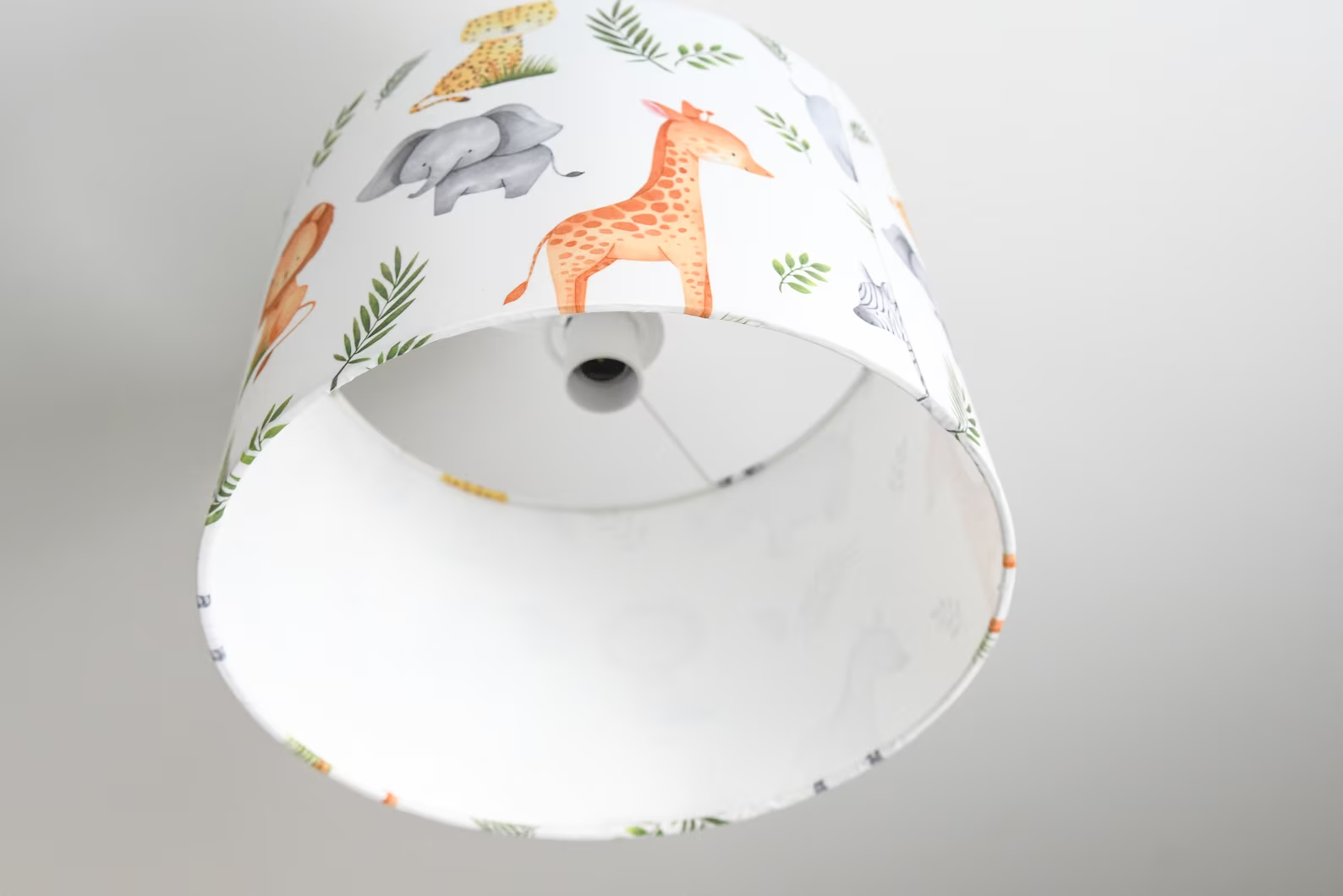 Safari Lampshade Nursery