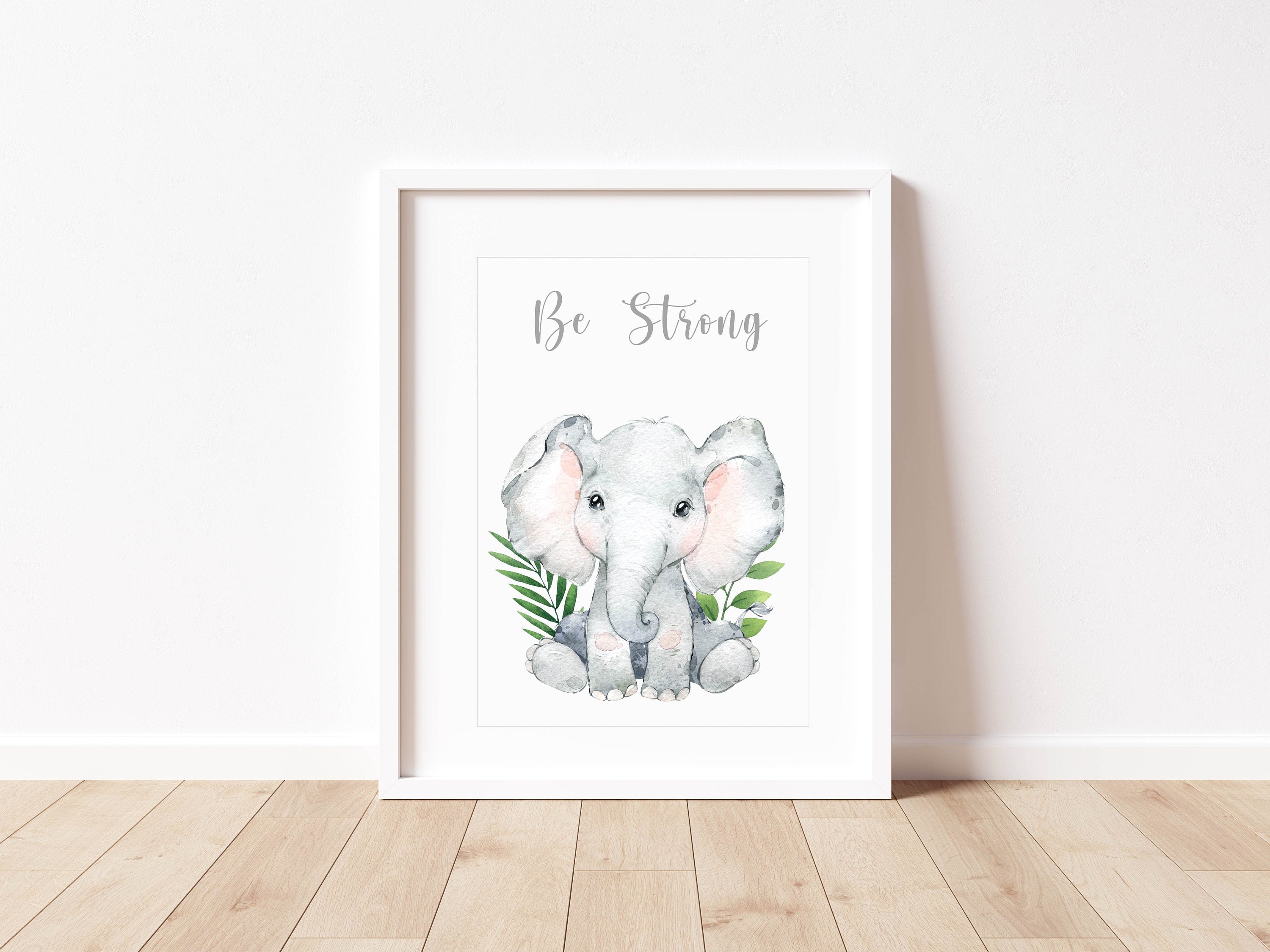 Jungle Animals Nursery Decor - Safari Nursery Prints - Nursery Set - Baby Wall Art - Nursery Decor - Jungle Theme - Elephant Giraffe Zebra