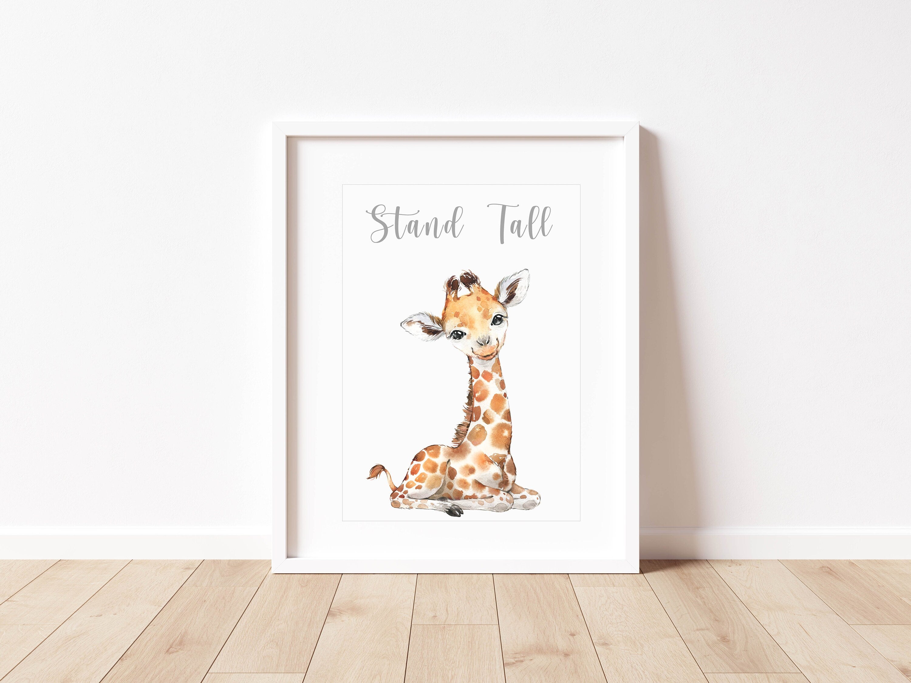 Jungle Animals Nursery Decor - Safari Nursery Prints - Nursery Set - Baby Wall Art - Nursery Decor - Jungle Theme - Elephant Giraffe Zebra