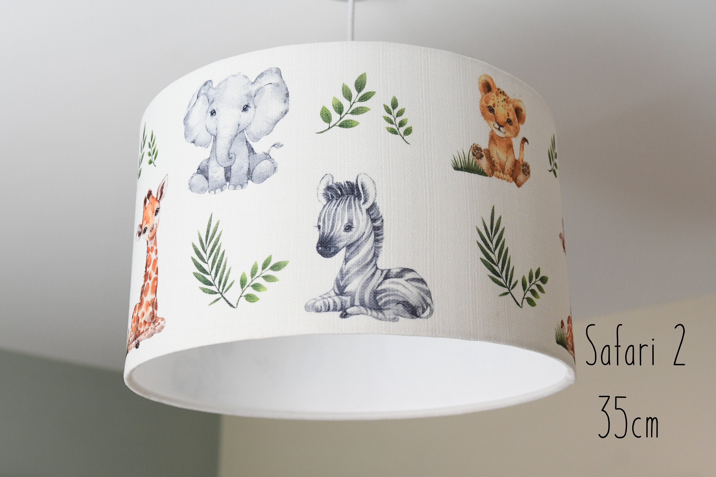 Safari Lampshade Nursery | Safari lampshade | Safari Nursery | Safari theme| Safari Nursery decor | Nursery lampshade | Safari | Lampshade