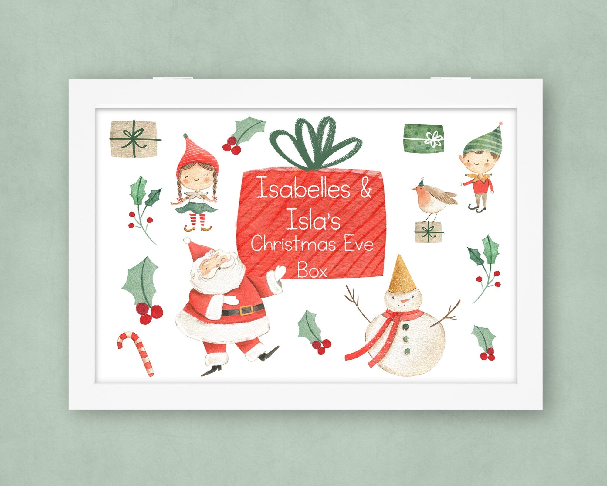 Personalised Christmas Eve Box, Christmas gift box, Christmas Eve box, Christmas box, Christmas eve gift, Christmas gift box, Christmas