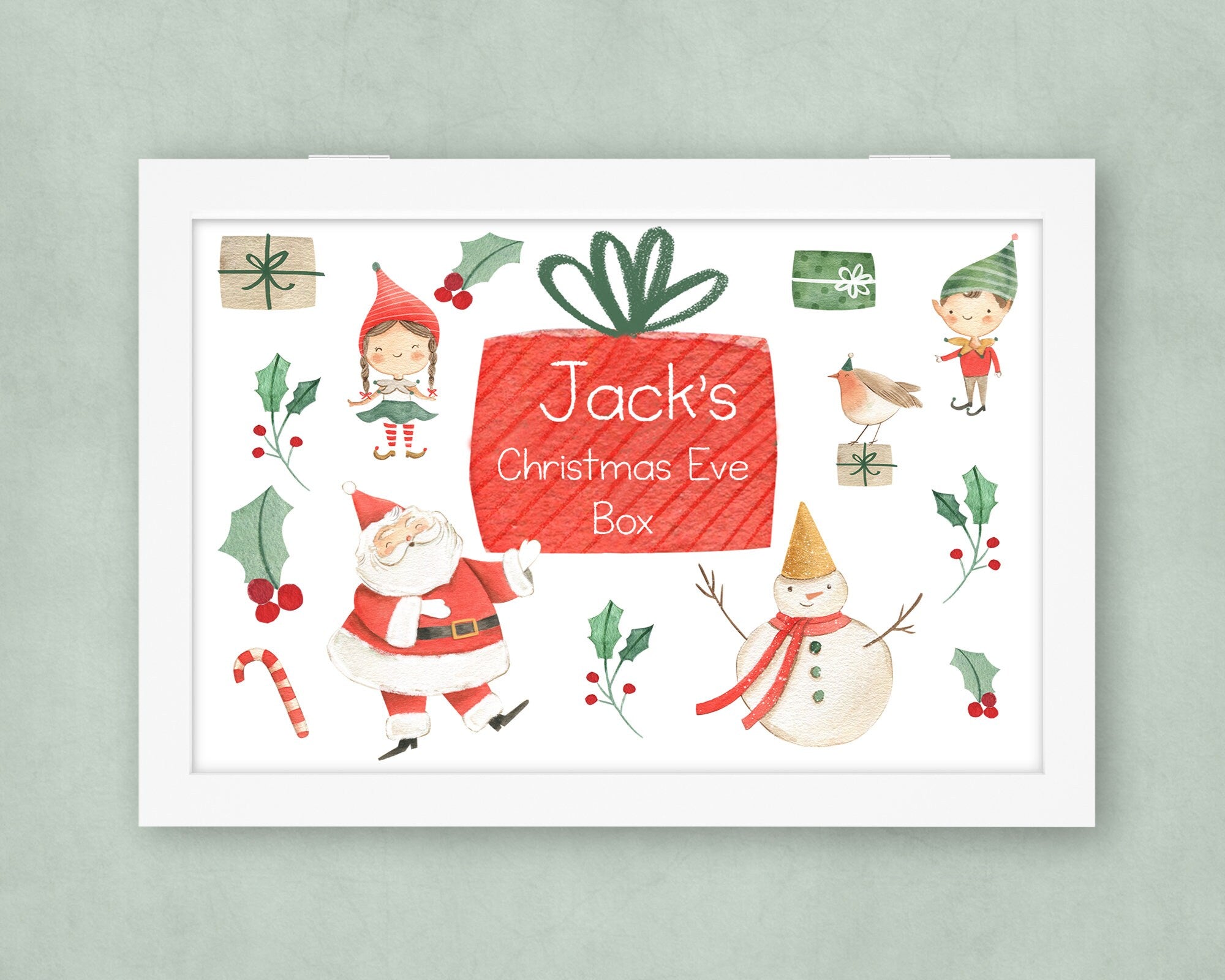 Personalised Christmas Eve Box, Christmas gift box, Christmas Eve box, Christmas box, Christmas eve gift, Christmas gift box, Christmas