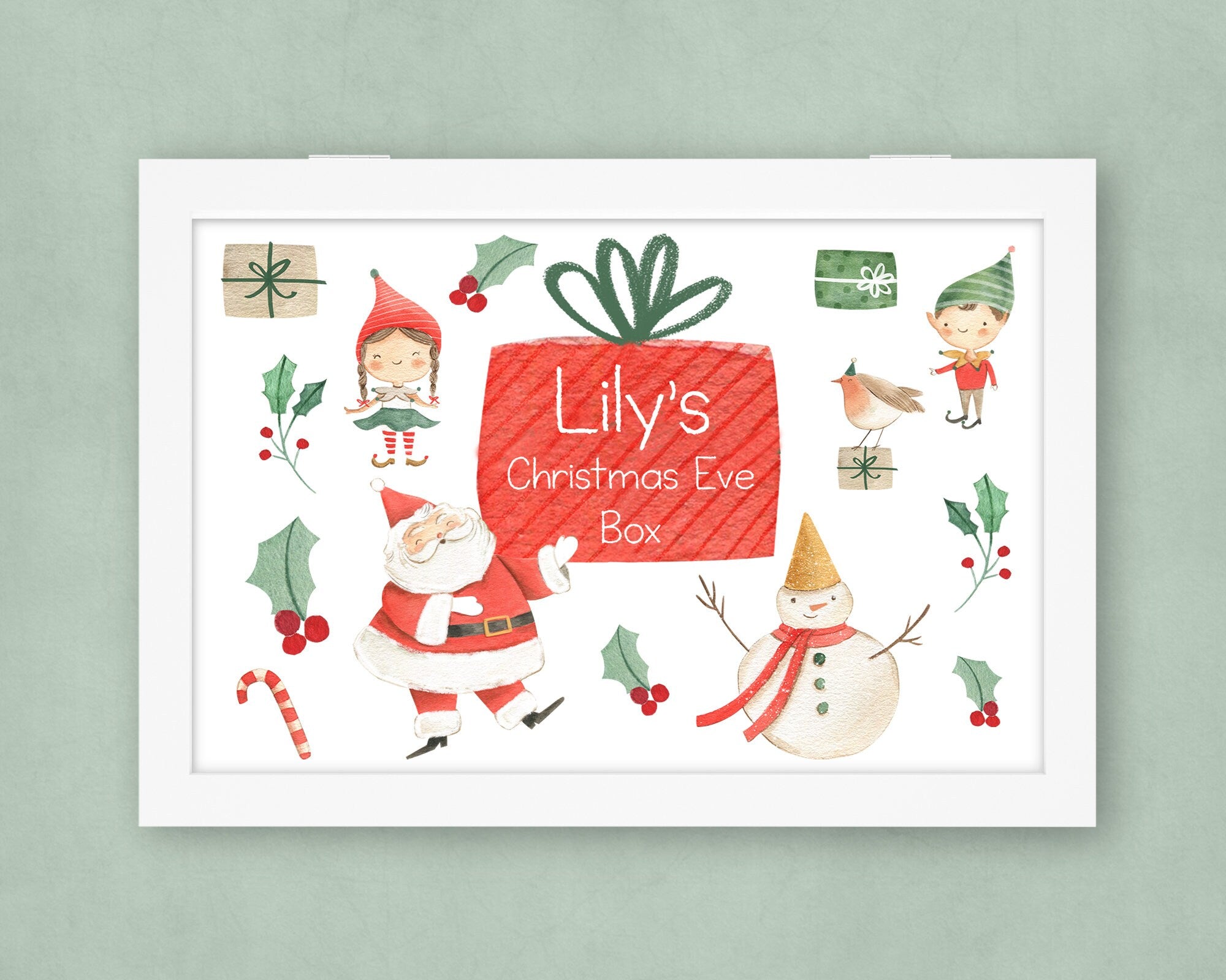 Personalised Christmas Eve Box, Christmas gift box, Christmas Eve box, Christmas box, Christmas eve gift, Christmas gift box, Christmas