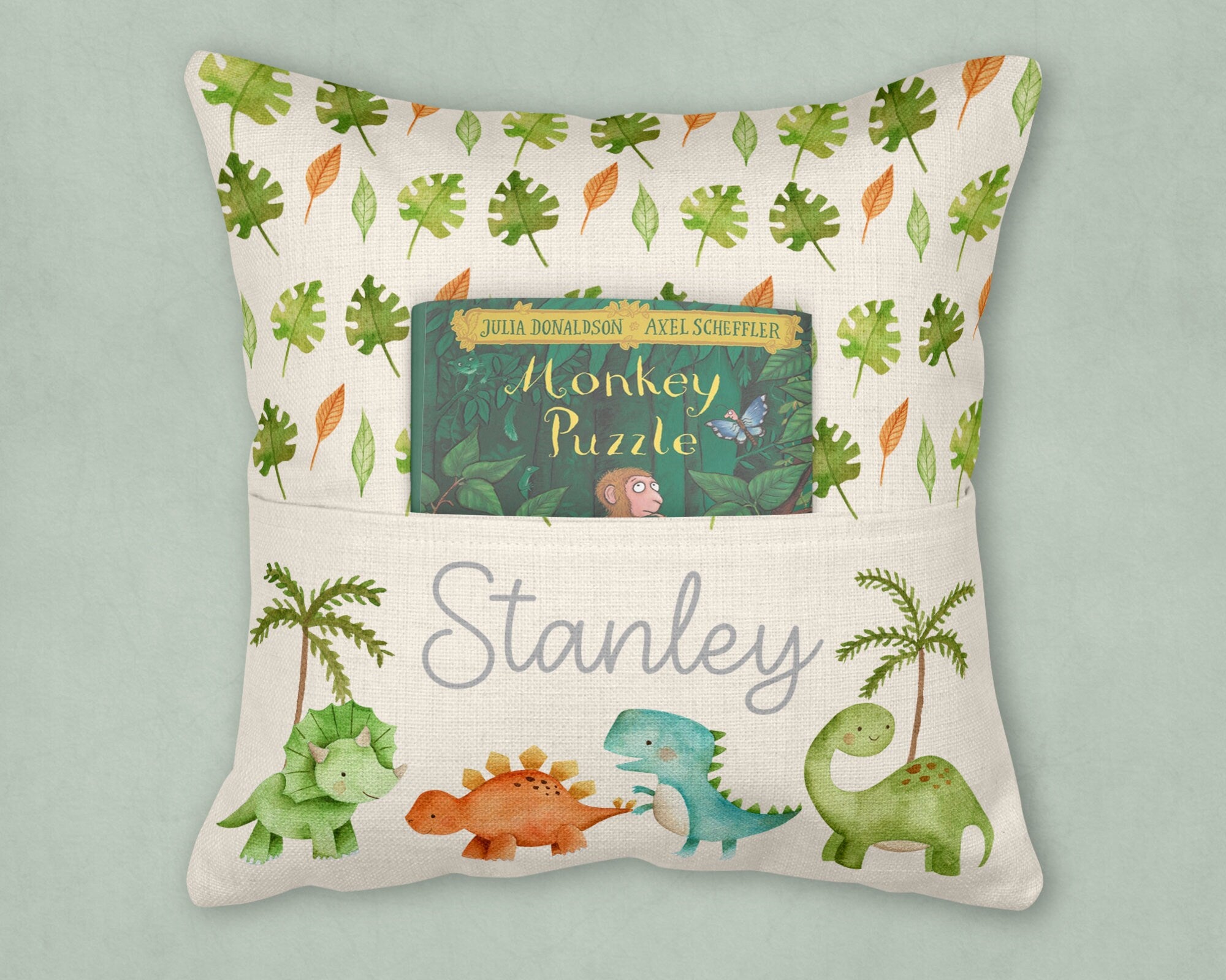 Dinosaur reading cushion | Dinosaur themed nursery | Dinosaur nursery| dinosaur animals| Dinosaur nursery| dinosaur cushion, dinosaur pillow