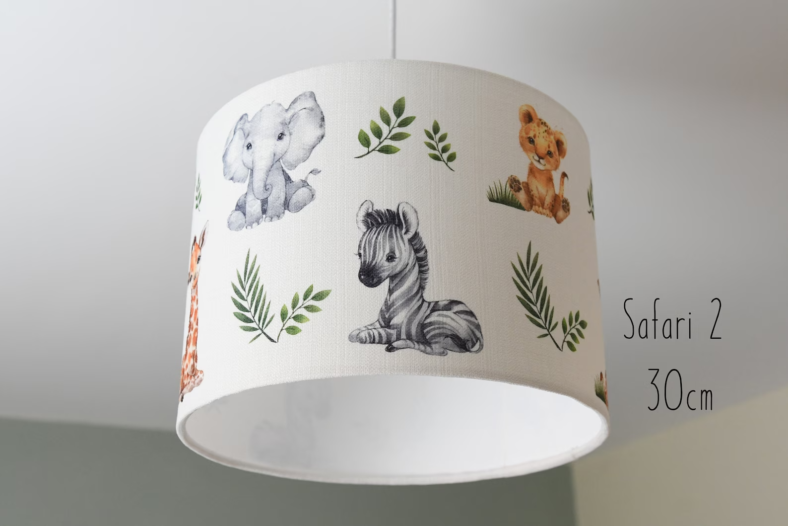 Safari Lampshade Nursery | Safari lampshade | Safari Nursery | Safari theme| Safari Nursery decor | Nursery lampshade | Safari | Lampshade