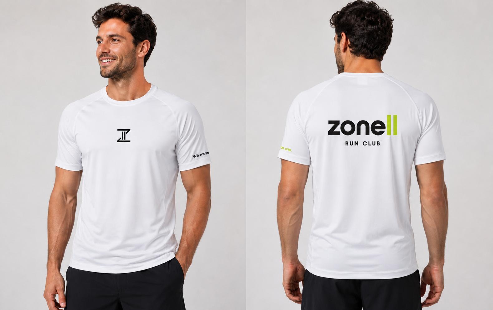 Wear It - Zone II Premium Technical T-shirt White