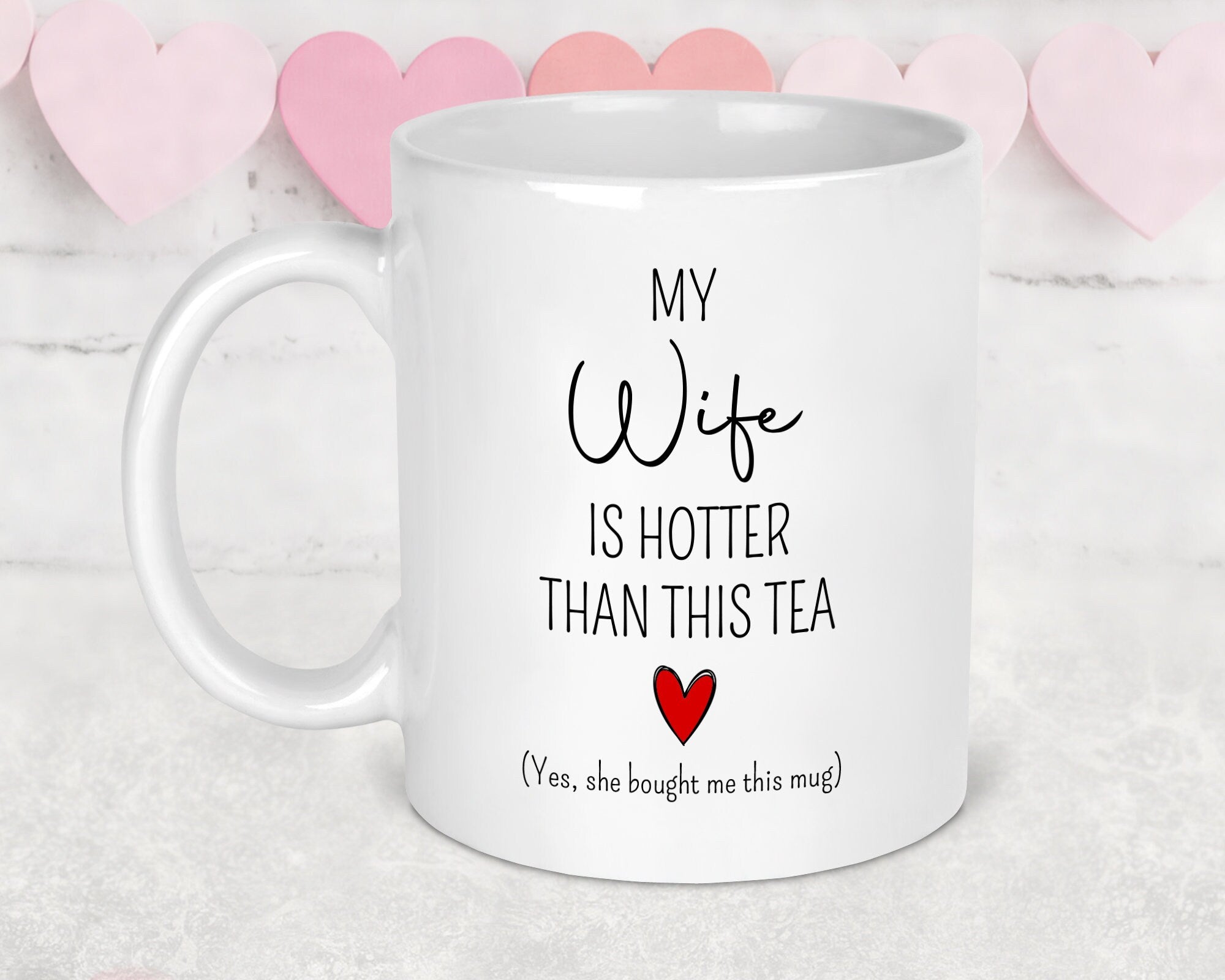Valentines mug, Valentines gift, Anniversary gift, Gift for her, Gift for him, Valentines day, personalised mug, husband mug, wife mug