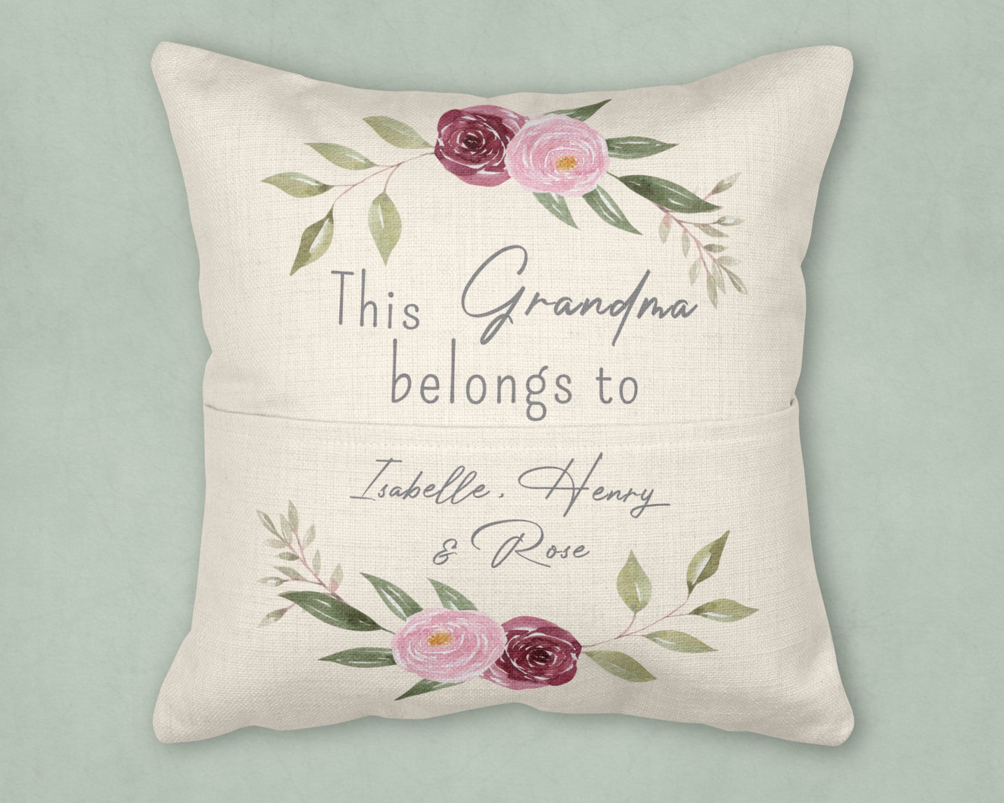 Sister 18th Birthday Gift Personalised Cushion Cover | Christmas Gift –  Little Home Treats